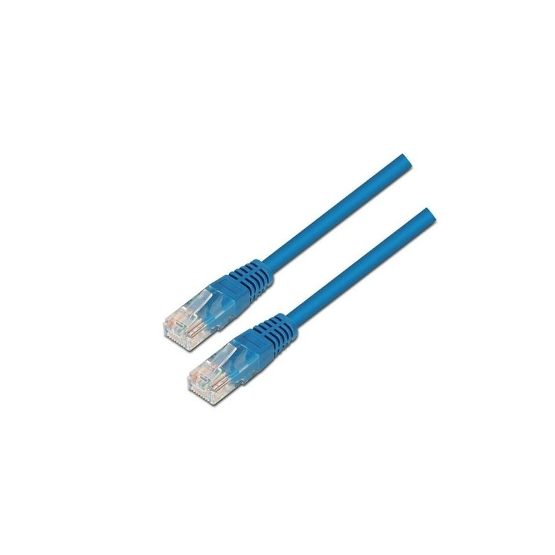 (A135-0243) AISENS CABLE DE RED LATIGUILLO RJ45 CAT.6 UTP AWG24 AZUL 2