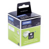 (S0722370) DYMO ETIQUETAS DE TRANSFERENCIA TERMICA LABEL WRITER 99010, NEGRO SOBRE BLANCO 28X89MM (A X L). 2 ROLLOS 130 UDS
