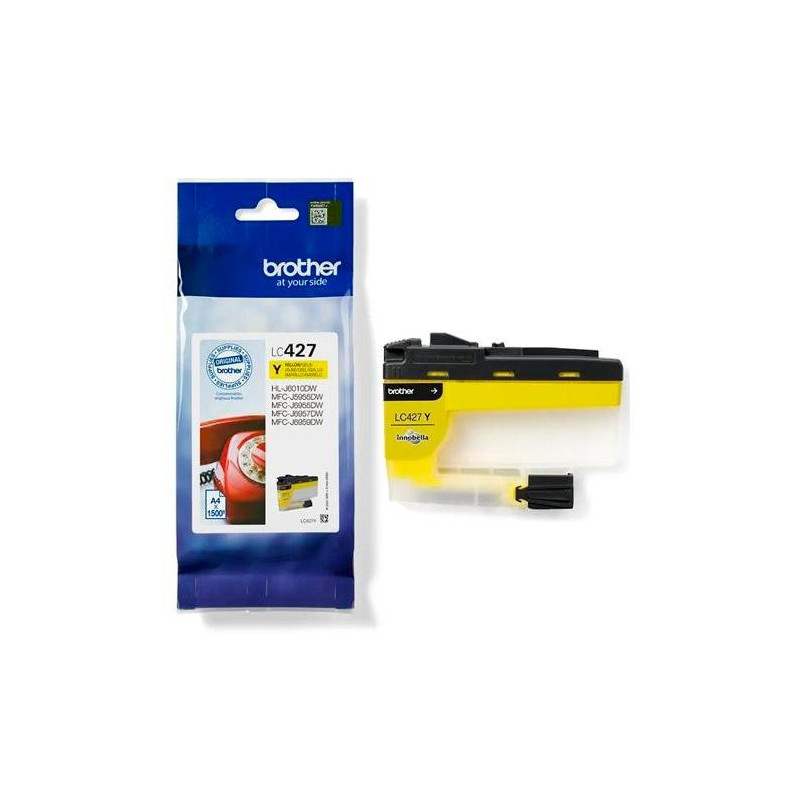 (LC427Y) BROTHER TINTA AMARILLO MFC-J5955DW/J6955DW/J6995DW