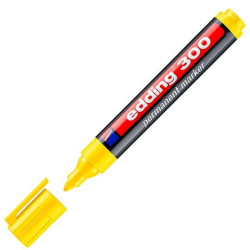 (300-05) EDDING MARCADOR PERMANENTE 300 AMARILLO