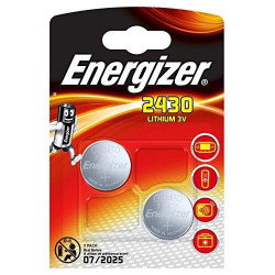 (EGZ37991) ENERGIZER PILAS PLANAS DE LITIO 3V - CR2430 (2 PACK)