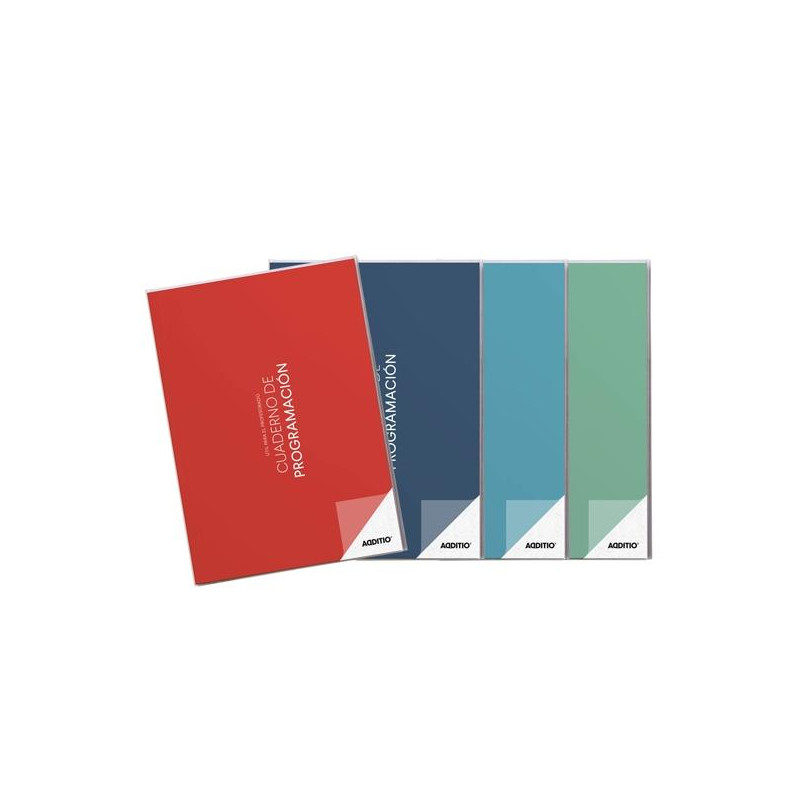 (P202) ADDITIO CUADERNO DE PROGRAMACIÓN A4 PARA EL PROFESORADO 96 PÁGINAS PVC C/SURTIDOS