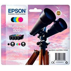 (C13T02V64010) EPSON MULTIPACK 4-COLOURS 502 INK (XP-5100, XP-5105, WF-2860DWF, WF-2865DWF)