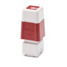 (PR1212R6P) BROTHER MONTURA DE SELLO ROJO DE 12MMX12MM (UNIDAD)