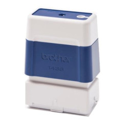 (PR1438E6P) BROTHER MONTURA DE SELLO AZUL DE 14MMX38MM (UNIDAD)