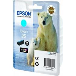 (C13T26124012) EPSON TINTA CIAN CLARIA PREMIUM XP 510 520 600 605 610 615 620 625 700 710 720 800 810 820 - 26