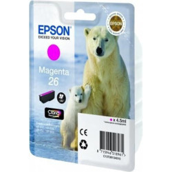 (C13T26134012) EPSON TINTA MAGENTA CLARIA PREMIUM XP 510 520 600 605 610 615 620 625 700 710 720 800 810 820 - 26