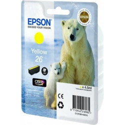 (C13T26144012) EPSON TINTA AMARILLO CLARIA PREMIUM XP 510 520 600 605 610 615 620 625 700 710 720 800 810 820 - 26