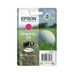 (C13T34634010) EPSON SINGLEPACK MAGENTA 34 DURABRITE ULTRA INK