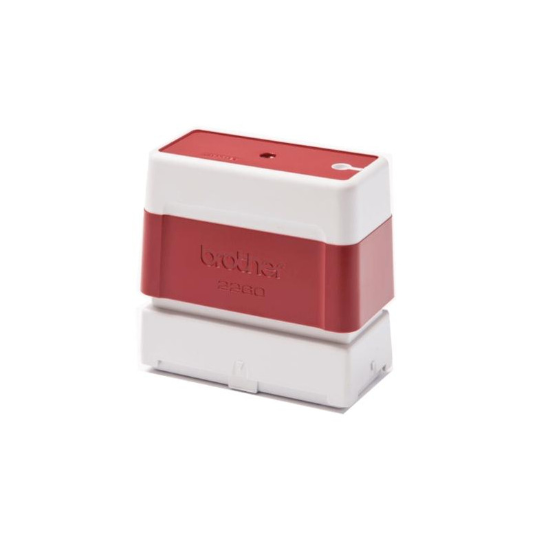 (PR2260R6P) BROTHER MONTURA DE SELLO ROJO DE 22MMX60MM (UNIDAD)