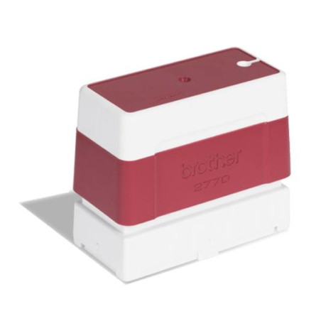 (PR2770R6P) BROTHER MONTURA DE SELLO ROJO DE 27MMX70MM  (UNIDAD)