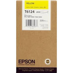 (C13T612400) EPSON TINTA  GF STYLUS PHOTO 7450/9450/7400/9400 CARTUCHO AMARILLO ALTA CAPACIDAD