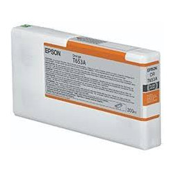 (C13T653A00) EPSON GF STYLUS PRO-4900 CARTUCHO NARANJA (200 ML)