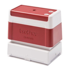 (PR3458R6P) BROTHER MONTURA DE SELLO ROJO DE 34MMX58MM (UNIDAD)