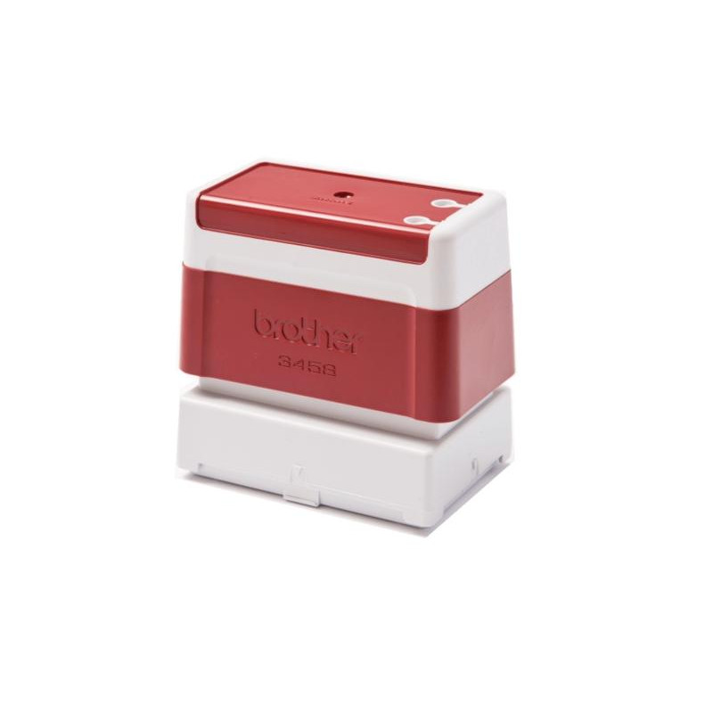 (PR3458R6P) BROTHER MONTURA DE SELLO ROJO DE 34MMX58MM (UNIDAD)