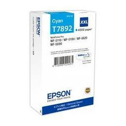 (C13T789240) EPSON CARTUCHO CIAN XXL 4000 PAGINAS WORKFORCE PRO WF-5XXX SERIES