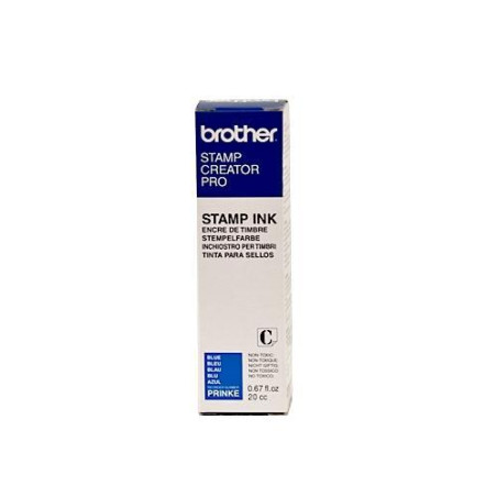 (PRINKE) BROTHER TINTA PARA REENTINTADO AZUL 20CC (UNIDAD)