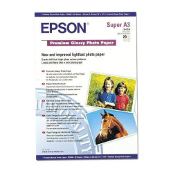 (C13S041316) EPSON PAPEL PREMIUM GLOSSY PHOTO, 20 HOJAS DE A3+ - 250G/M2