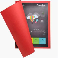 (210012E) EXACOMPTA SUBCARPETA ROCK´S A4 210GR CARTULINA ROJO -100U-