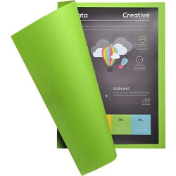 (210013E) EXACOMPTA SUBCARPETA ROCK´S A4 210GR CARTULINA VERDE -100U-