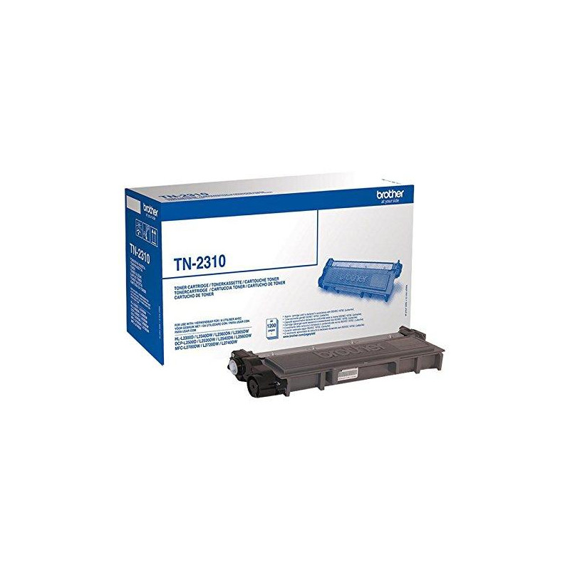 (TN2310) BROTHER TONER NEGRO HL-L2300D/L2340DW/L2360DN/L2365DW - DCP-L2500D/L2520DW - MFC-L2700DW/L2720DW/L2740DW