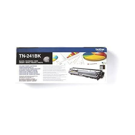 (TN241BK) BROTHER TONER NEGRO HL-3140CW/3150CDW/3170CDW - DCP-9015CDW/9020CDW - MFC-9140CDN/9330CDW/9340CDW