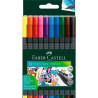 (151610) FABER CASTELL ROTULADORES GRIP FINEPEN 0,4MM ESTUCHE DE 10 C/SURTIDOS