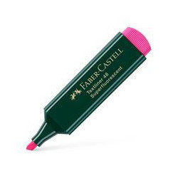 (154828) FABER CASTELL MARCADOR FLUORESCENTE TEXTLINER 48 FUCSIA