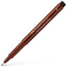 (167375) FABER CASTELL ROTULADOR PERMANENTE PITT ARTIST PEN FINELINER M 0.7MM SEPIA OSCURO