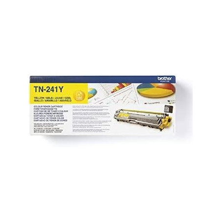 (TN241Y) BROTHER TONER AMARILLO HL-3140CW/3150CDW/3170CDW - DCP-9015CDW/9020CDW - MFC-9140CDN/9330CDW/9340CDW