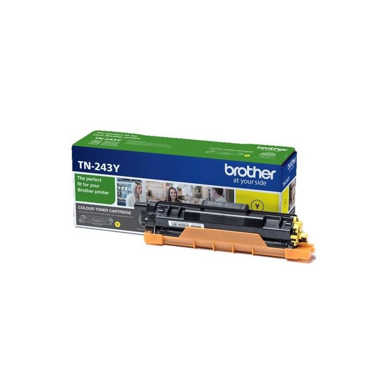 (TN243Y) BROTHER TONER AMARILLO HL-L3210CW/L3230CDW/L3270CDW - DCP-L3510CDW/L3550CDW - MFC-L3710CW/L3750CDW/L3770CDW