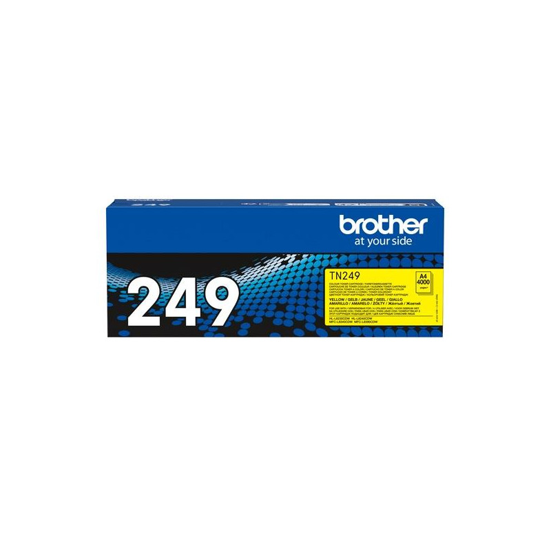 (TN249Y) BROTHER TONER AMARILLO HL-L8230CDW/L8240CDW - MFC-L8340CDW/L8390CDW