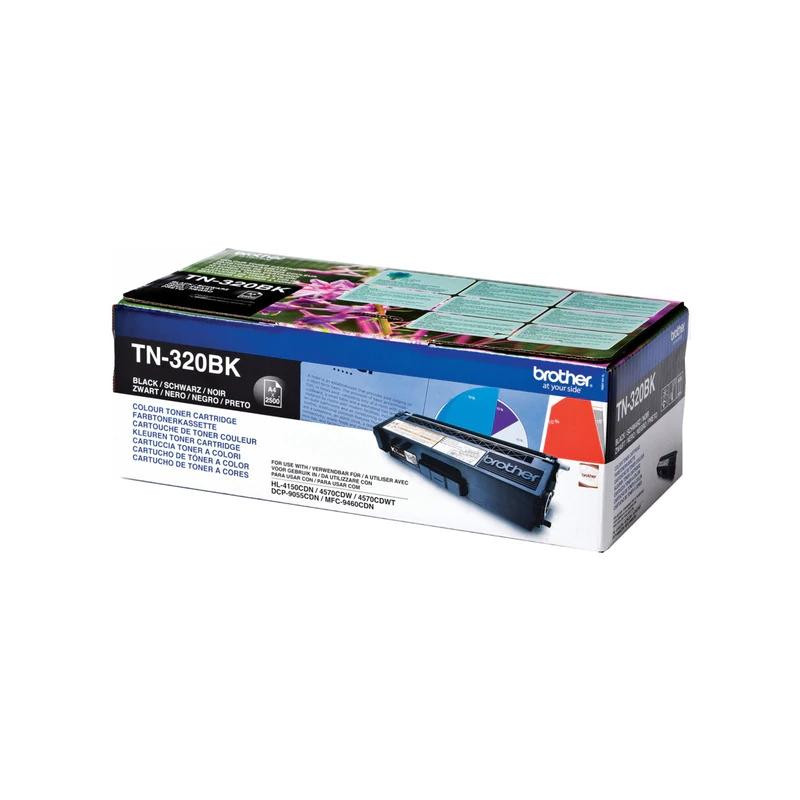 (TN320BK) BROTHER TONER NEGRO HL-4140CN/4150CDN/4170CW/4570CDW - DCP-9055CDN/9270CDN - MFC-9460CDN/9465CDN/9970CDW
