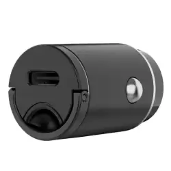(CCMINIUSBCBK) CELLY CARGADOR DE MINI COCHE USB-C 30W NEGRO
