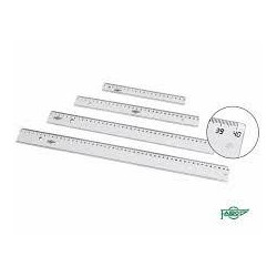 (21120) FAIBO REGLA ESCOLAR 20CM TRANSPARENTE