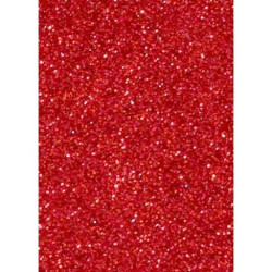 (572VM) FAMA GOMA EVA 50X70CM GROSOR 2MM GLITTER ROJO