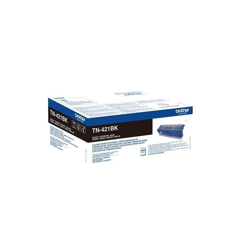 (TN421BK) BROTHER TONER NEGRO HL-L8260CDW/L8360CDW - DCP-L8410CDW - MFC-L8690CDW/L8900CDW