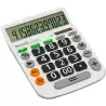 (318451) BISMARK CALCULADORA CD-2648T 12 DÍGITOS BLANCO