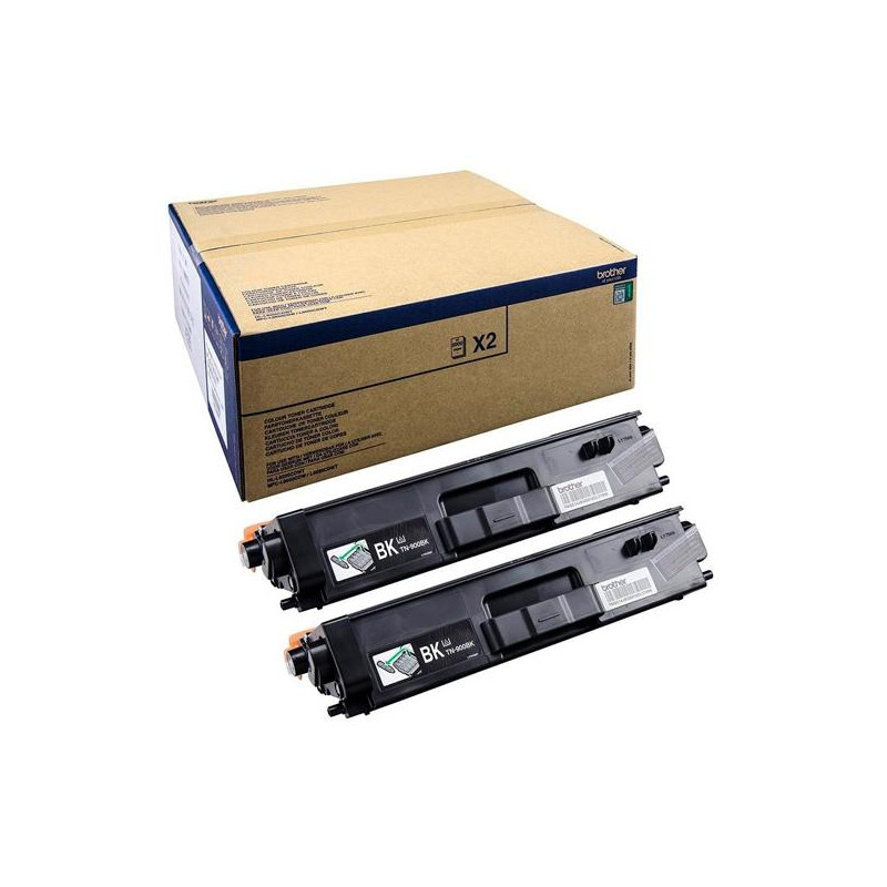 (TN900BKTWIN) BROTHER TONER NEGRO HL-L9200CDWT/L9300CDWTT/L9550CDWT - PACK 2 UNIDADES