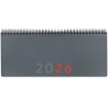 (625515026) FINOCAM PLANIFICADOR AGENDA + NOTAS 290X116MM SEMANA VISTA GRIS 2026