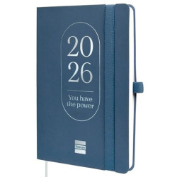 (627300526) FINOCAM AGENDA CAPRI ESPIRAL 16 MESES F4 SVH CIERRE C/GOMA TAPA BLANDA POWER 2025-2026