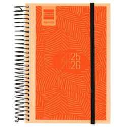 (634620126) FINOCAM AGENDA PARA ESTUDIANTES ESPIRAL E8 - 120X171MM 1DP PERSONALIZABLE 2025-2026