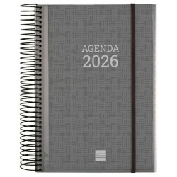 (741200026) FINOCAM AGENDA ESPIRAL PERSONALIZABLE E10-155X212MM 1DP TAPA PP 2026