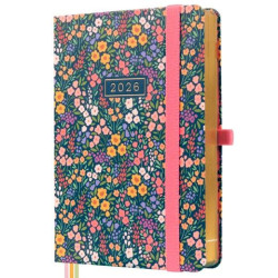 (881563826) FINOCAM AGENDA MÍNIMAL DESIGN M4-118X168MM 1DP TAPA DURA FLORA 2026
