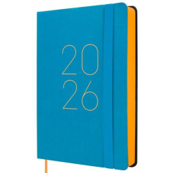 (883381026) FINOCAM AGENDA FLEXI LISA F4-118X168MM 1DP TAPA BLANDA AZUL 2026