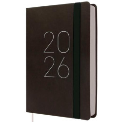 (883386026) FINOCAM AGENDA FLEXI LISA F4-118X168MM 1DP TAPA BLANDA NEGRO 2026