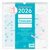 (787005826) FINOCAM CALENDARIO DE PARED PARA ESCRIBIR 30X30-300X300MM MV CHIC TURQUESA 2026