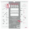 (787007326) FINOCAM CALENDARIO DE PARED PARA ESCRIBIR 30X30-300X300MM MV CHIC BLANCO 2026