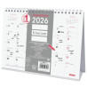 (787027326) FINOCAM CALENDARIO DE SOBREMESA PARA ESCRIBIR S-210X150MM MV CHIC BLANCO 2026