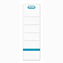 (400039632) ELBA ETIQUETAS ADHESIVAS LOMERA 54X190MM BLANCO